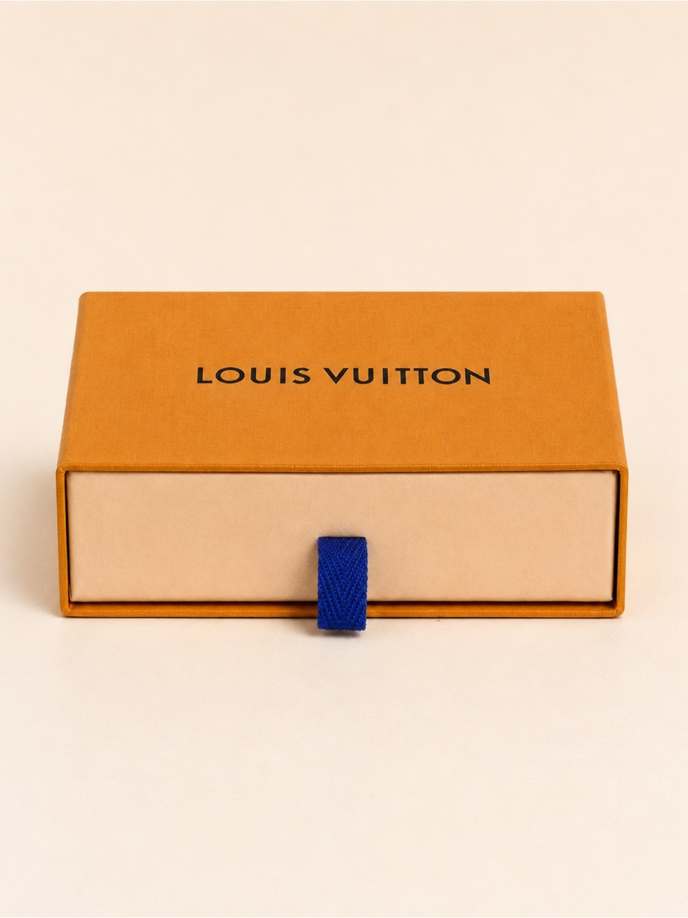 Louis Vuitton Drawer Gift Box Blue Pull Tab 5.75 x 5